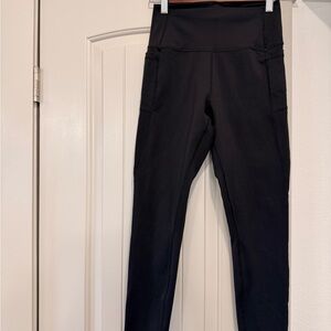 Black High-Waisted Leggings